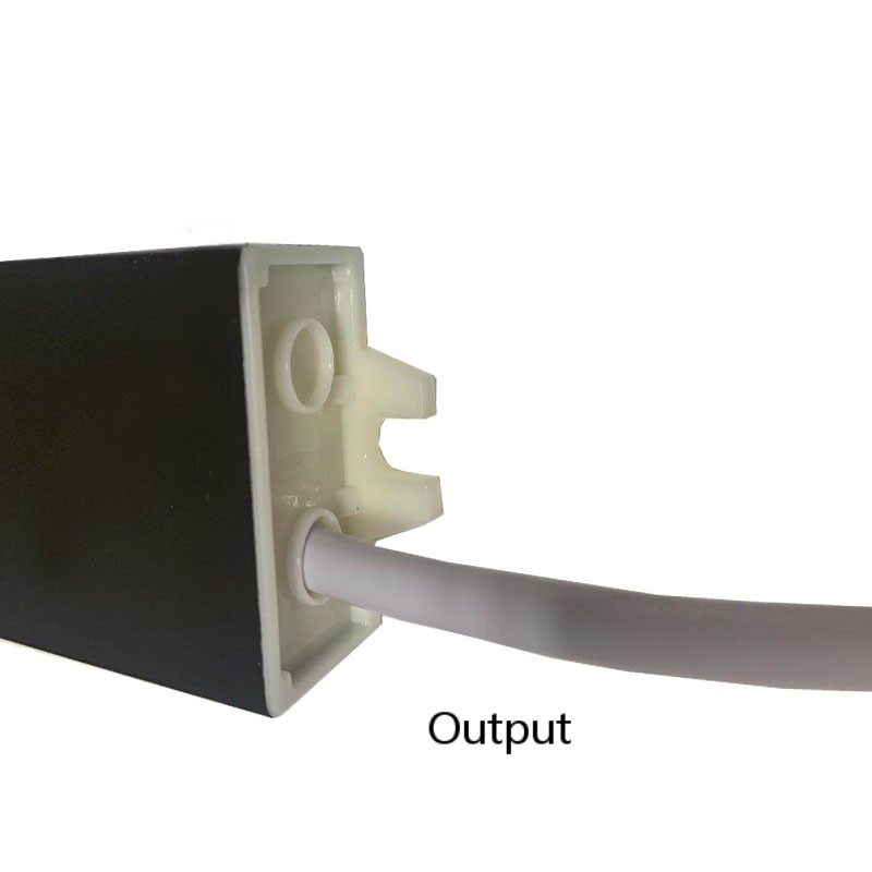 1.25A-12v-15w Wodoodporne stałe napięcie szare ciemne zasilanie osłony aluminiowej