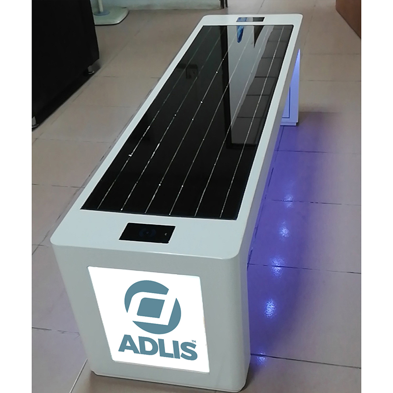 Wysokiej jakości bezprzewodowa ładowarka do paneli słonecznych Smart Bench do urządzeń mobilnych
