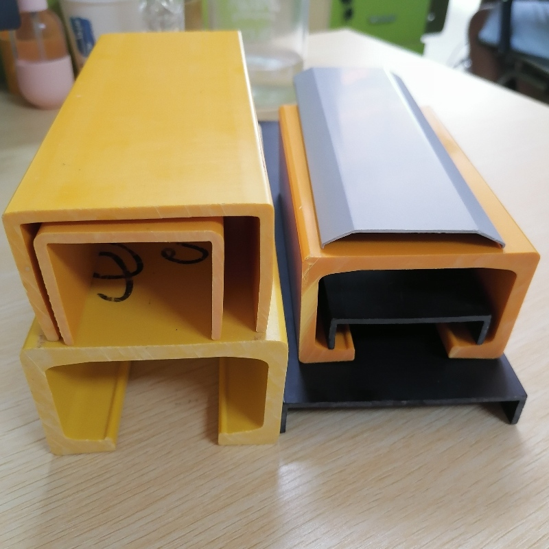 Fuga PCV U PCV Profil wykończeniowy w kształcie litery U Profil z tworzywa sztucznego Kanał PCV