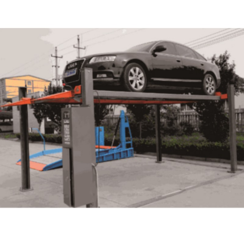 Nowy projekt dwucylindrowy, wysokiej jakości patent dwusłupkowy podnośnik parkingowy