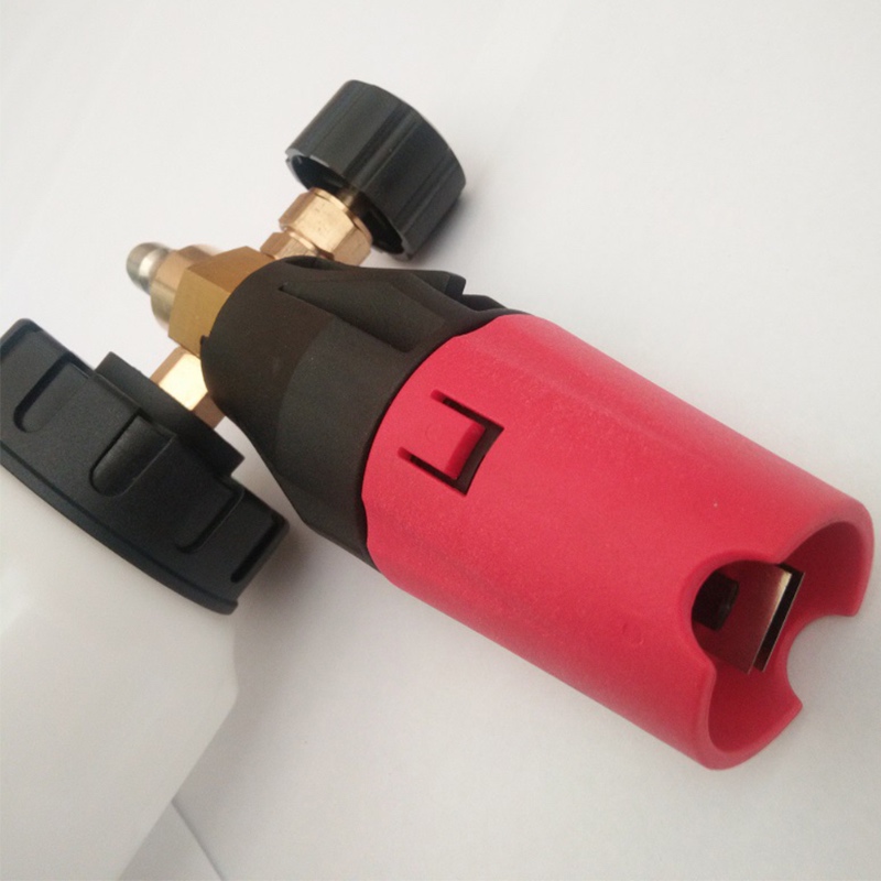 armatka śnieżna do mycia samochodów