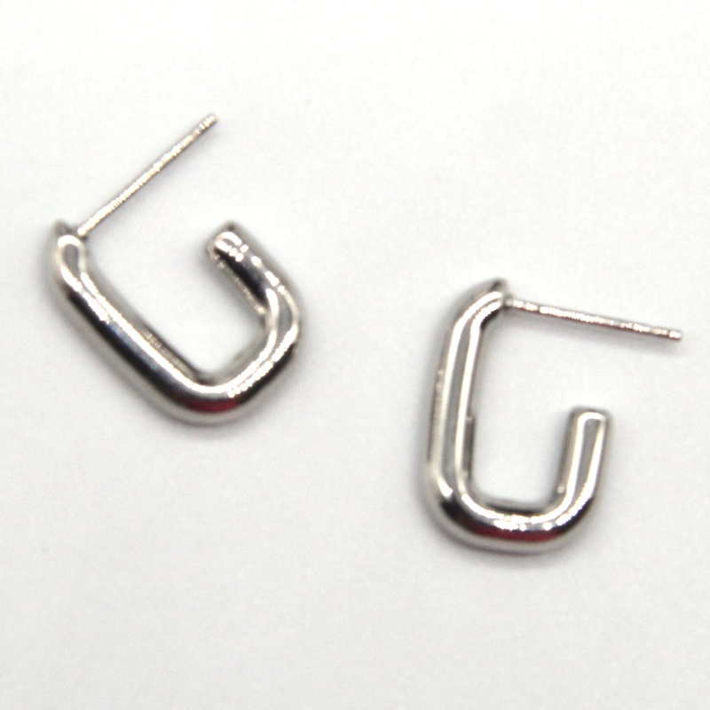 Hipoalergiczne kolczyki z literami Modelka Dziewczyna Stal nierdzewna Bez niklu Prezenty dla dziewczyn, żon, córek i sióstr, siostrzenic, Chiny, Ruifanbao Jewelry Factory