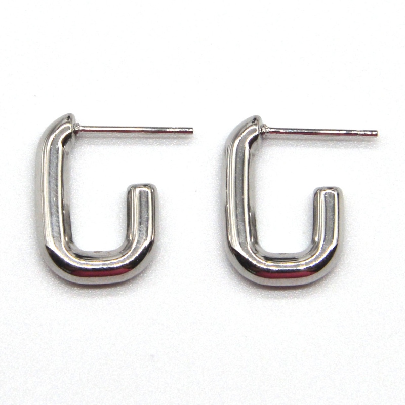 Hipoalergiczne kolczyki z literami Modelka Dziewczyna Stal nierdzewna Bez niklu Prezenty dla dziewczyn, żon, córek i sióstr, siostrzenic, Chiny, Ruifanbao Jewelry Factory