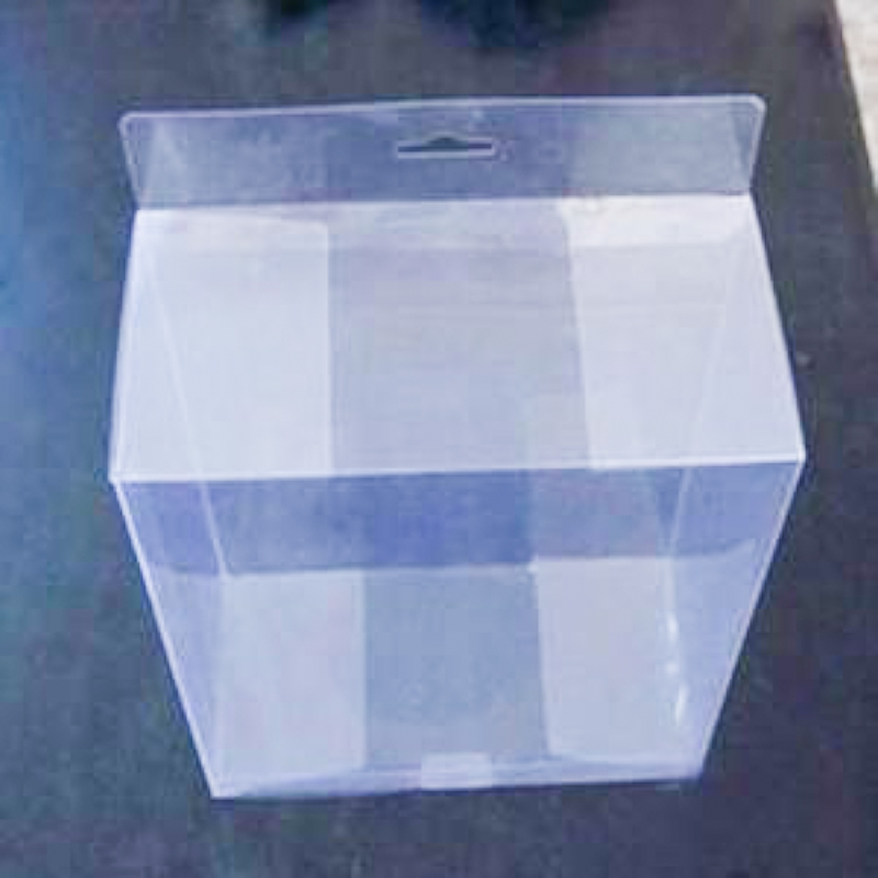 Przezroczyste plastikowe pudełko PETG