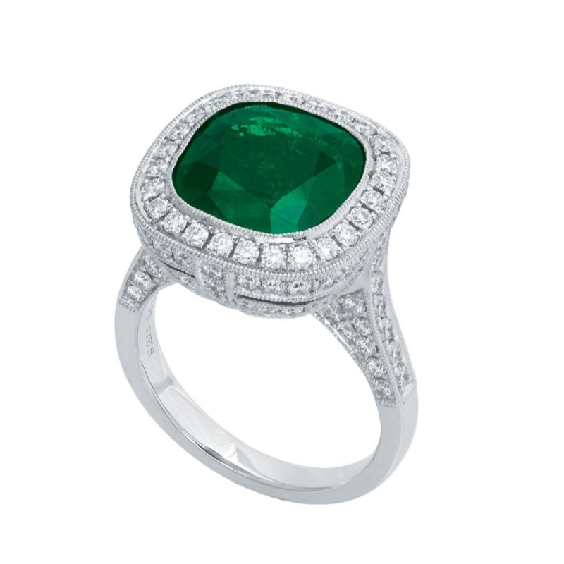 Damski zestaw pazurów w stylu europejskim i amerykańskim w prostym klimacie cyrkonia srebrny pierścionek 925 Chiny Ruifanbao fabryka przetwarzania biżuterii