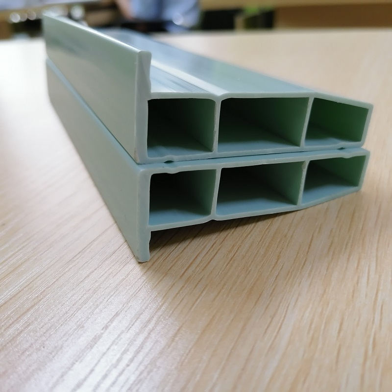 Chiński producent profili rurowych PCV producent profili pustych PCV listwa profilowa L do systemu wentylacji