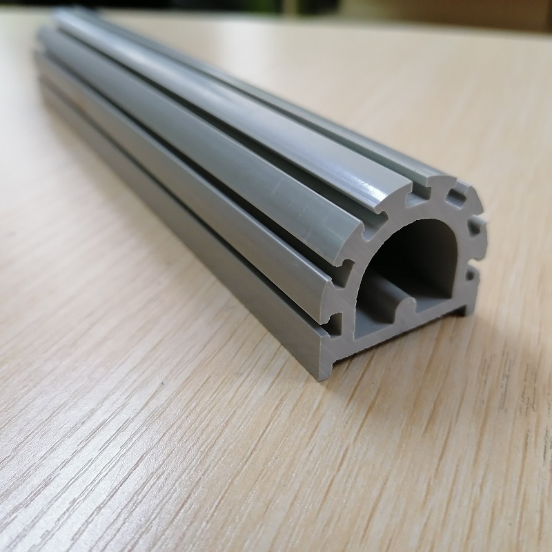 Niestandardowy niestandardowy profil PCV profil przemysłowy PCV profil w kształcie litery D.