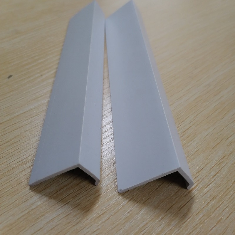 pvc Plastic l kształtowany profil kanału pvc profile zabezpieczające Kąt Trim