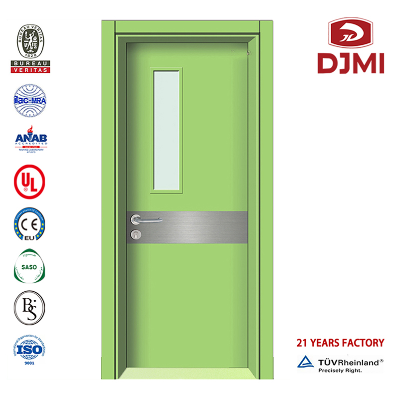 Nowe ustawienia Główne rzeźby w drewnie Drzwi przeciwpożarowe do szpitala dla dzieci Chińska fabryka Ozdobne drewniane drzwi Drzwi higieniczne Drewniane drzwi Wysokiej jakości Prehung Instrukcja instalacji wewnętrznej Drzwi szpita...