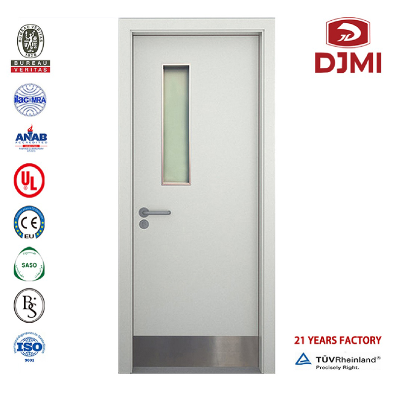 Dostosowane drewniane w okleinie w pokoju pacjenta Drzwi z laminowanego drewna Nowe ustawienia Drewno tekowe Główne projekty County Community Clinic Drzwi szpitala Chińska fabryka Chiny Drewniane drzwi Hpl Wysokiej jakości główne w...