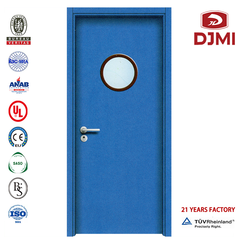 Nowe ustawienia Prosty projekt Drewno do szpitala Producent Wewnętrzne drzwi Hpl Chińska fabryka Drewniane wnętrze Podwójne szpitalne Drzwi Hpl Wysokiej jakości kompozytowe oddziału ratunkowego Projekt Drzwi szkolne