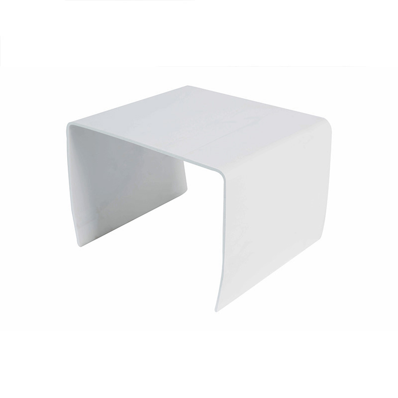 Własny profil PVC z tworzywa sztucznego rura wytłaczająca kwadratowa dla wodospadów zasłony przez PVC z tworzywa sztucznego