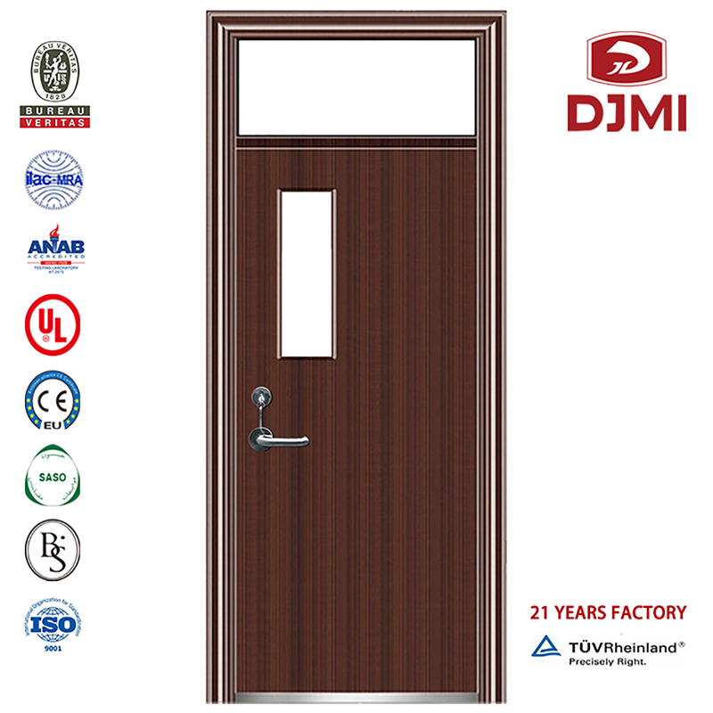 Drzwi zewnętrzne ze stali przeciwpożarowej, dwuskrzydłowe, drzwi zewnętrzne, fabryka chińska, 2-godzinne, pojedyncza podwójna huśtawka, bez okna, przystosowane do szkoły budowlanej, ognioodporne, stalowe, odporne na wysoką jako...