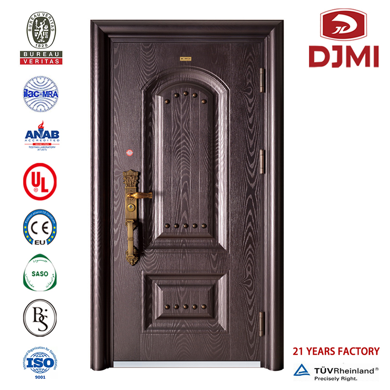 Brand New For Hotel Modern Doors Excellent Steel Door Hot Sprzedaż Iron Paint Colors Drzwi ze stali multifunkcjonalne dekoracyjne nowoczesne drzwi frontowe