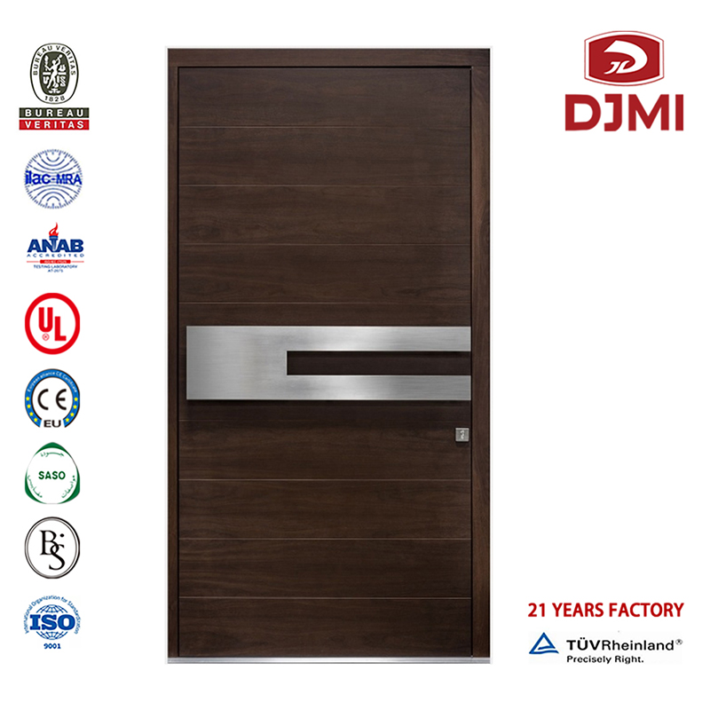 Chińska fabryka Hotelowe drzwi wejściowe z drewna Laminowane wpuszczane komercyjne drzwi przeciwpożarowe Chińskie fabryczne drewniane drzwi Pokój hotelowy Ognioodporne drzwi wewnętrzne z litego drewna Prehung Tanie drewniane wewnę...
