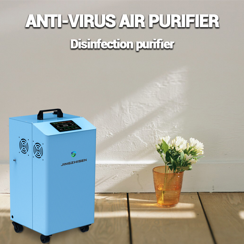 Oczyszczacz powietrza z podwójną dezynfekcją UV i ozonem