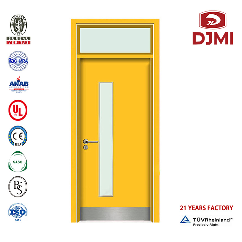 Chiński zakład Klinika Spraw Wewnętrznych Hospital Door Design Wysokiej jakości drewno do szpitalnych aluminiowych drzwi do toalet Cena akustyczna Drewno Teak Price Public Toalet Hospital Doors Productions
