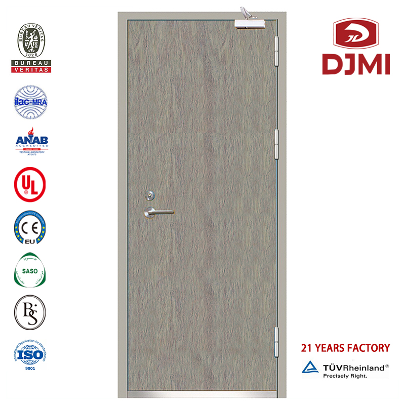 Chińska fabryka w komercyjnym silniku Dostęp do odpornych na ciepło stalowych drzwi przeciwpożarowych Wysokiej jakości 2 panele Bs Ogień z wewnętrznym klejem zabezpieczającym Stalowe drzwi odporne na wybuch Tanie znamionowe stalo...