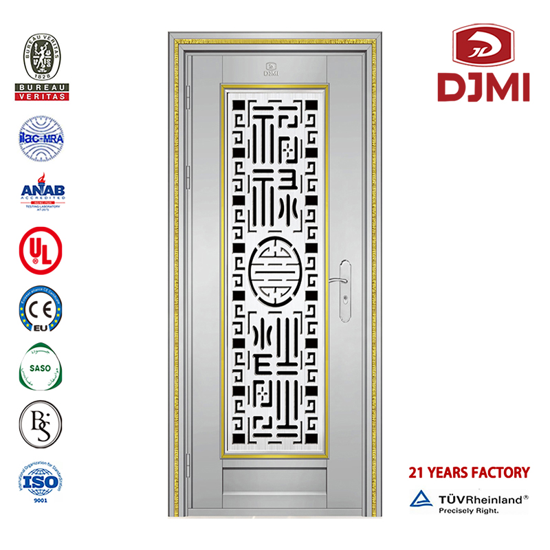 Ręczny zamek ze stali nierdzewnej Chińskie fabryki bezpieczeństwa (Bd) Grill Stainless Steel Main Designs Double Door High Ss China House Design Commercial Exterior Doors Designs Top Quality Stainless Steel Entry Door