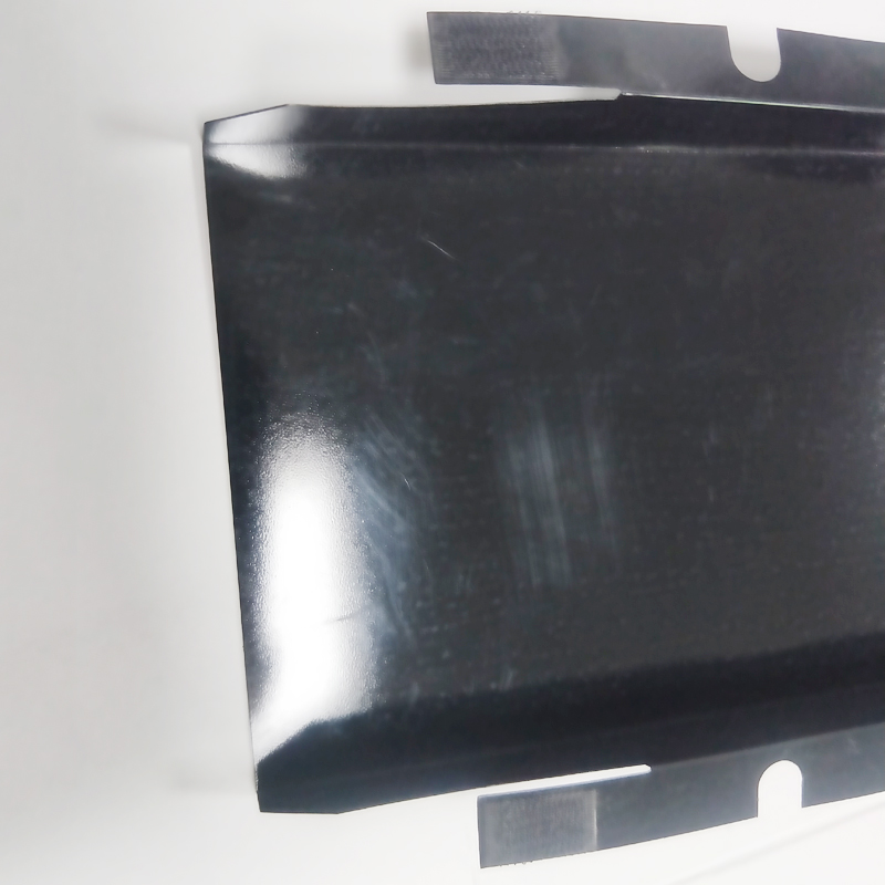 Arkusz izolacyjny akumulatora zasilającego Czarna uszczelka izolacyjna 0,5 mm odporna na wysokie temperatury Przetwarzanie arkusza izolacyjnego z PC na zamówienie