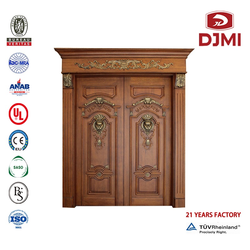 Tanie Wysokiej jakości Drewno Double Doors Design Naturalny Panel Solid Drewno Drzwi Własne wnętrze Drewniane Sliding Laminowy Panel Drewno Drzwi nowe Ustawienia Farbowane Drzwi Powlekane Drewno Najnowsze Projekty Drewniane Drzwi