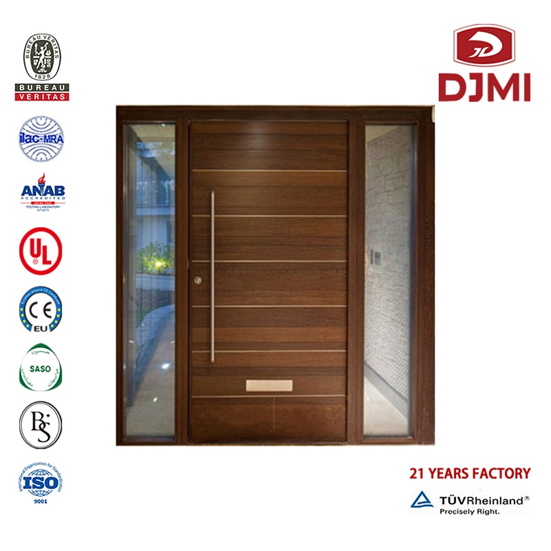 Tanie dekoracyjne drewniane drzwi Dubaj Teak Wood Price in India Custofied Sliding Track Teak Doors polski kolor Drewno Artystyczne Projektowanie Drzwi Nowe Ustawienia Proste Wooden Entry Modern Solid Exterior Wood Door