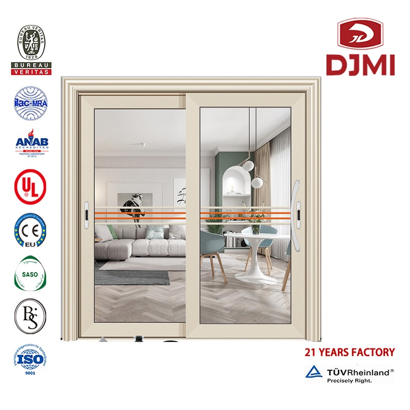Glass Aluminium Slide Door Professional Exterior Sliding Door Limit Switch American Factory Ouret Aluminum Doors And Windows New Design Commercial Swing Aluminium Sliding Door with Wooden Grain Color Factory Ouret Aluminum Doors And Windows