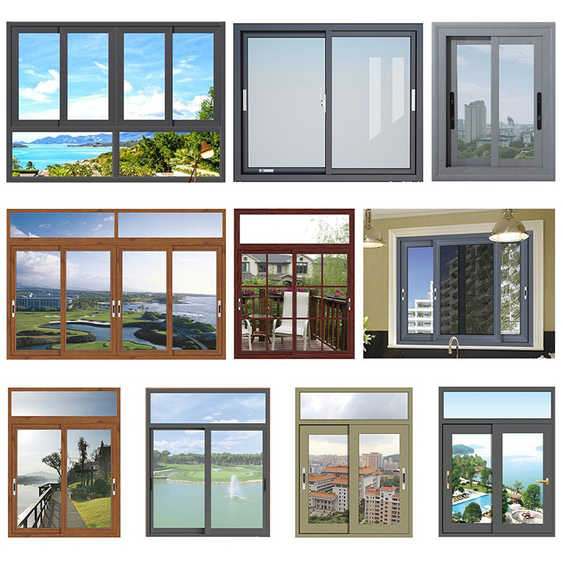Szklane Sliding Door Windows And Doors Brand New Aluminum Window Fiber Glass Mesh Sliding Door with Mosquito Screen Aluminium Windows Doors Hot Saleng Commerical Grade Sliding Window Products Best Aluminium Windows