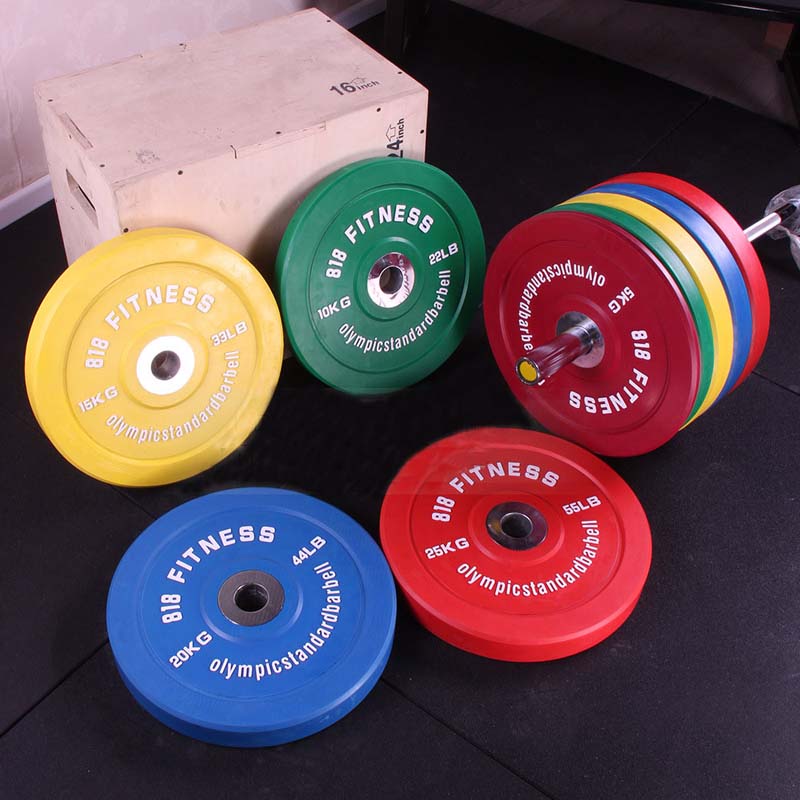 Black/Color Cast Iron/Steel/Rubber Lb/Kg Change Tri Grip/Gym/Olympic/Trening/Competition/Standard Calibrated/Fractional Bumper Weight Lifting Plates in Stock