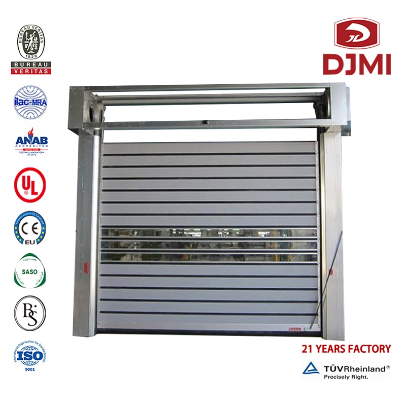 Nowy projekt Overhead Sectional Factory Price Garage Drzwi marki New 50MThickness Overhead Sectional Door Aluminum Garge Automatic Folding Garge Doors Hot sprzedając White Color Overhead Accordion Section 8*7 Garage Door