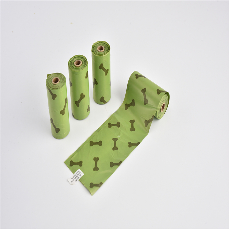 Kompostowalne ulegające biodegradacji worki na odchody dla psów domowych