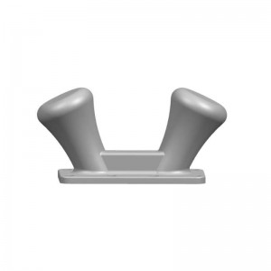 Marine nerka odlewany żelazo bolard z dostosowanym malowanym kolorem