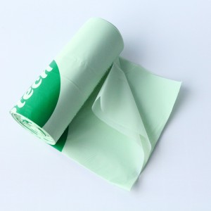 Kompostowalne ulegające biodegradacji worki na koszulki