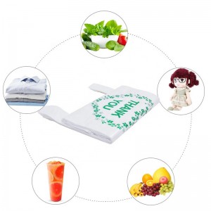 Kompostowalne ulegające biodegradacji worki na koszulki