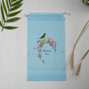 OCA Cartoon Druking Cosmetic Bag Drawstring Makijaż Kobiety podróżne Torby Makijaż Buty