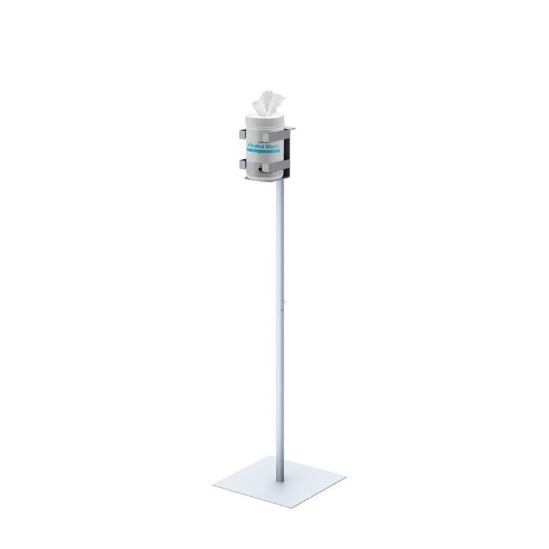 TMJ707 Stojący Stojący Dłoń Sanitizer Displayer Post Stand z uchwytem Portable Hand Sanitizing Stand Display