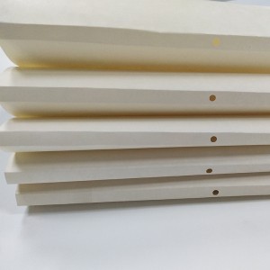 Odporne na ciepło DMD izolacja papier przetwarzania, domowe białe aramidowe papier, baterie opakowania izolacji papieru producenci dostarczają