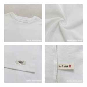 luźno dopasowany projekt Minimalst Round Collar styl Stitched rękaw Casual Solid color bawełna i bielizna przerośnięta na zamówienie 12621 Sweatshirts