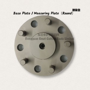 Narzędzia tnące Emet \\/ Narzędzia do mocowania przedmiotu obrabianego \\/ Płyta bazowa (okrągła \\/ prostokątna \\/ nieregularna)