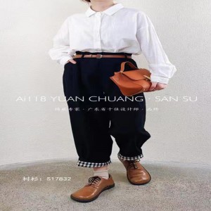 Luźny projekt Minimalist Stylish Casual Solid Striped Checked overshed cust 17832 Loose Shirt