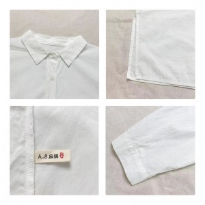 Luźny projekt Minimalist Stylish Casual Solid Striped Checked overshed cust 17832 Loose Shirt