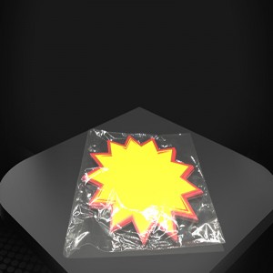 TMJ PP-718 Supermarket Poster dla hurtowego sklepu detalicznego Handcrating Paper PRICE TAG Custom Label Sticker Card Burst Sig Pop