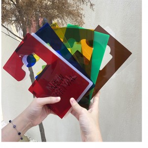 TMJ PP-539 Indywidualna wystawa akrylowa marki lekkiej luksusowej odzieży sklepowej dekoracyjna cena znacznika kreatywnego stoisko z billboardem