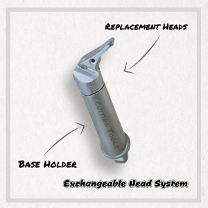 System wymiennej głowicy Emet \\/ Obróbka piast aluminiowych \\/ Narzędzia tokarskie