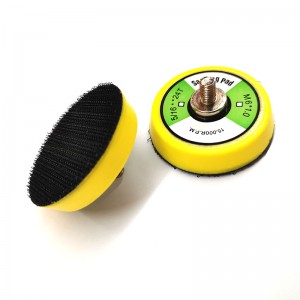 Poliuretanowy PU ścierny okładzina idealnie zbilansowane okładziny tłokowe z podkładką pętli haczykowej dla Orbital Sander