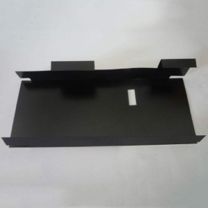 Płyta izolacyjna z poliwęglanu trudnopalnego Płyta izolacyjna GE-EFR95 Czarna ognioodporna uszczelka izolacyjna