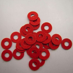 Okrągły szybki papier odporny na wysokie temperatury, odporny na ogień czerwony szybki papier, papier do izolacji elektrycznej