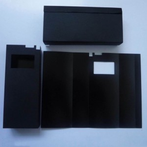 Arkusz izolacyjny Bopu Black PC, odporna na wysokie temperatury uszczelka izolacyjna, trudnopalny łatwy składany arkusz mylarowy