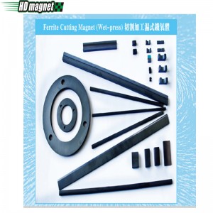 Ferrytowy magnes tnący (prasowanie na mokro)