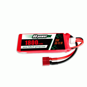 HD POWER 1800mAh 35C 3S 11.1V bateria liposukcji
